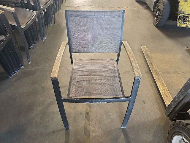 (6x) alu terras stoelen - afbeelding 1 van  5