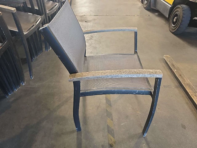 (6x) alu terras stoelen - afbeelding 2 van  5