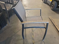 (6x) alu terras stoelen - afbeelding 2 van  5