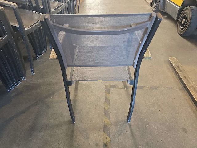 (6x) alu terras stoelen - afbeelding 3 van  5