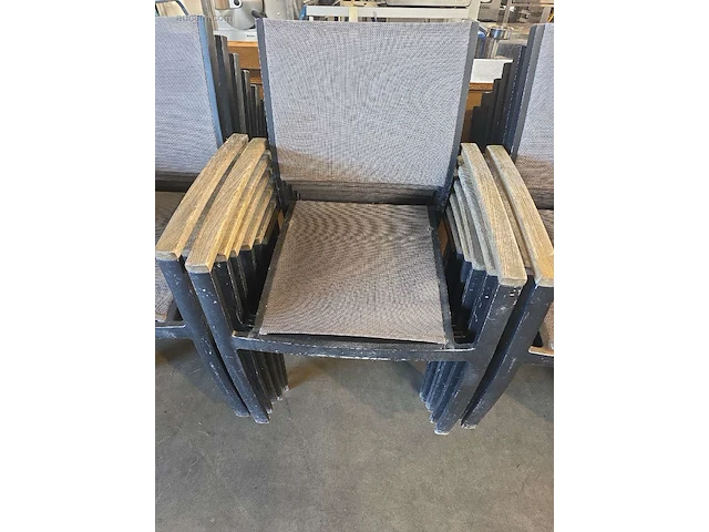 (6x) alu terras stoelen - afbeelding 5 van  5