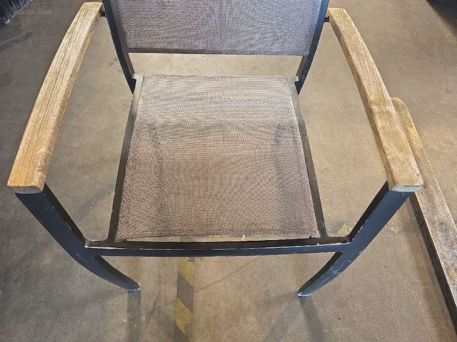 (6x) alu terras stoelen - afbeelding 2 van  5