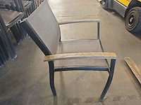 (6x) alu terras stoelen - afbeelding 4 van  5