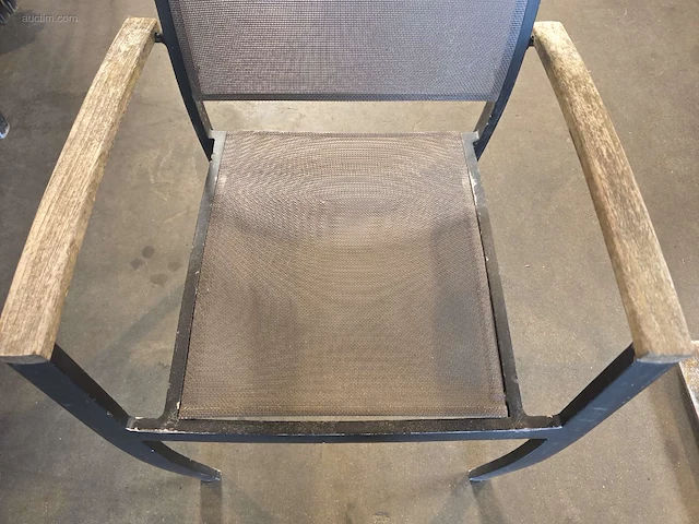 (6x) alu terras stoelen - afbeelding 2 van  5