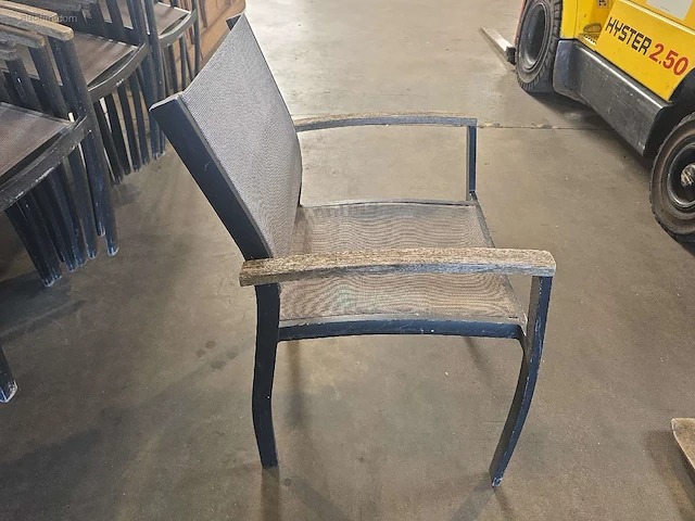 (6x) alu terras stoelen - afbeelding 3 van  5