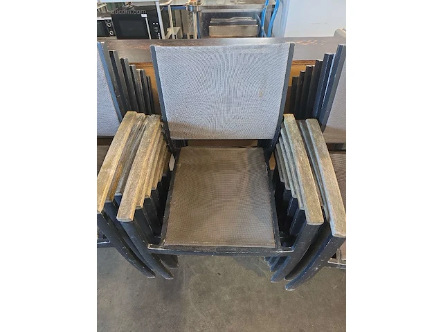 (6x) alu terras stoelen - afbeelding 5 van  5
