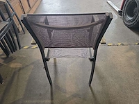 (6x) alu terras stoelen - afbeelding 4 van  6