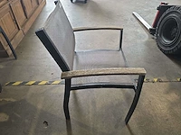 (6x) alu terras stoelen - afbeelding 3 van  5