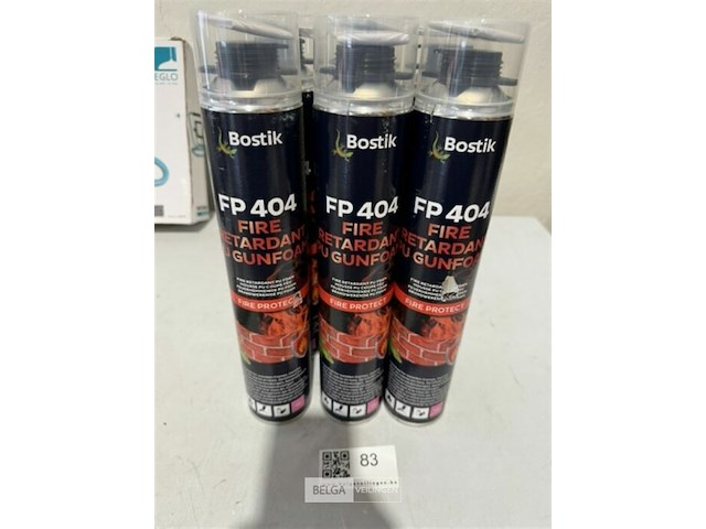 6x bostik brandwerende pu foam (vervallen in 2022) - afbeelding 2 van  3