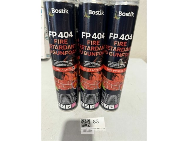 6x bostik brandwerende pu foam (vervallen in 2022) - afbeelding 3 van  3