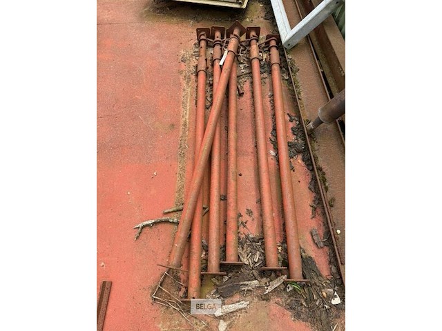 6x bouwstaanders verstelbaar 160 tot 305 cm - afbeelding 2 van  2
