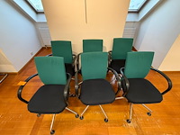 6x bureaustoel vitra