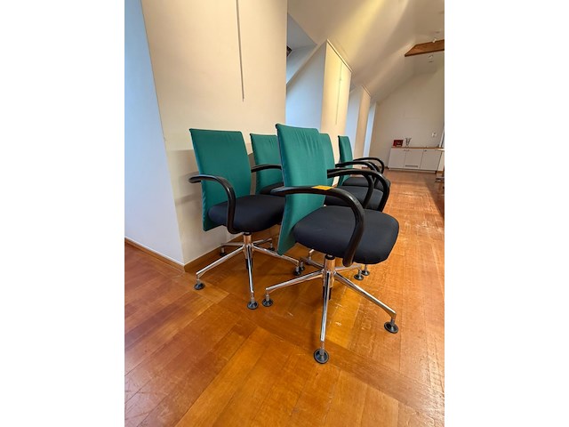 6x bureaustoel vitra - afbeelding 5 van  5