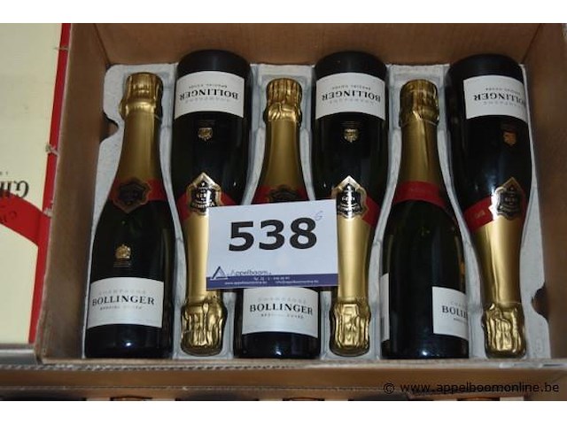 6x champagne bollinger special cuvée - afbeelding 1 van  2