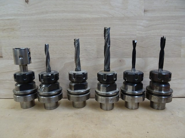 6x cnc- gereedschapshouder - afbeelding 1 van  6