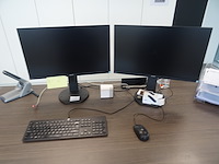 6x computerscherm philips + 2x computer hp - afbeelding 1 van  5