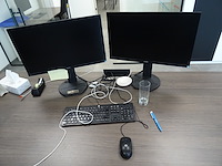 6x computerscherm philips + 2x computer hp - afbeelding 5 van  5