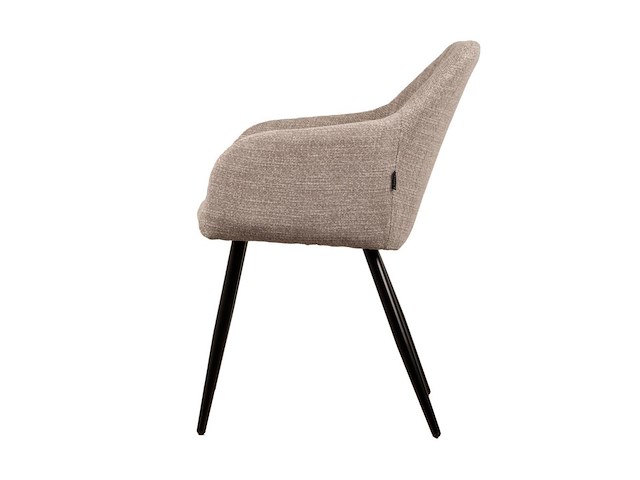 6x design eetkamerstoel beige weave - afbeelding 2 van  4