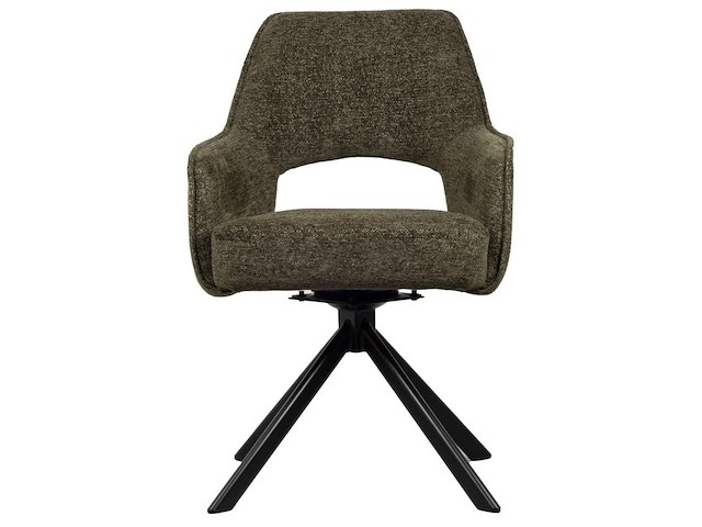 6x design eetkamerstoel groen brio - afbeelding 2 van  5