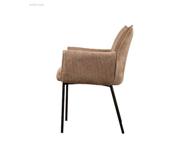 (6x) design eetkamerstoel jd9033-taupe - afbeelding 2 van  4