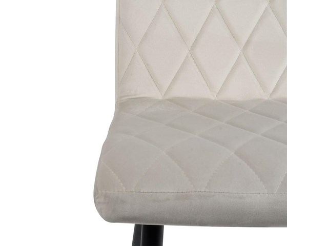 6x design eetkamerstoel off white - afbeelding 3 van  5