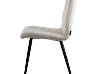6x design eetkamerstoel off white - afbeelding 4 van  5