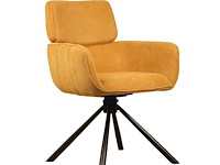 6x design eetkamerstoel taupe weave - afbeelding 2 van  5