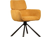 6x design eetkamerstoel taupe weave - afbeelding 2 van  5