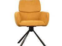 6x design eetkamerstoel taupe weave - afbeelding 3 van  5