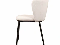 (6x) design eetkamerstoel wit mandy-white - afbeelding 4 van  4
