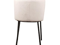 6x design eetkamerstoel wit - afbeelding 3 van  3