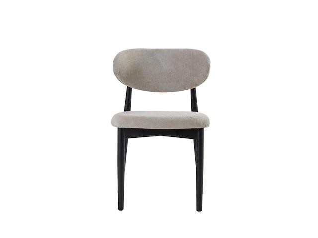 6x design eetkamerstoel zwart eikenhout - afbeelding 2 van  5