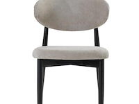 6x design eetkamerstoel zwart eikenhout - afbeelding 2 van  5