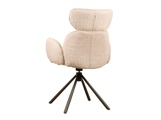 6x design eetkamerstoelen beige - afbeelding 4 van  5