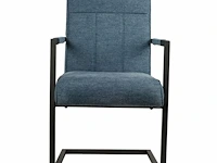 6x design eetkamerstoelen blauw - afbeelding 5 van  5