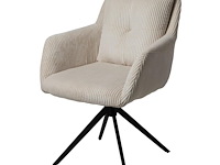 6x design eetkamerstoelen cream - afbeelding 1 van  4
