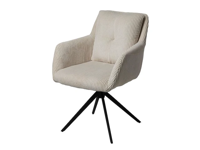 6x design eetkamerstoelen cream - afbeelding 1 van  4