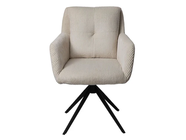 6x design eetkamerstoelen cream - afbeelding 4 van  4
