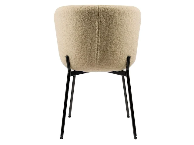 6x design eetkamerstoelen cream - afbeelding 4 van  5
