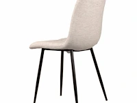 6x design eetkamerstoelen ecru - afbeelding 4 van  4