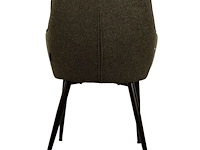 6x design eetkamerstoelen groen - afbeelding 3 van  4