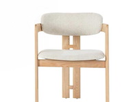 6x design eetkamerstoelen naturel - afbeelding 2 van  5
