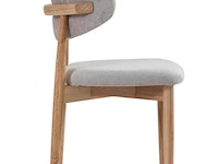 6x design eetkamerstoelen naturel - afbeelding 3 van  4