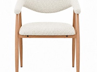 6x design eetkamerstoelen naturel - afbeelding 2 van  5