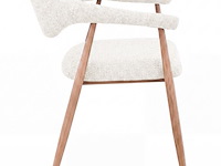 6x design eetkamerstoelen naturel - afbeelding 3 van  5