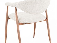 6x design eetkamerstoelen naturel - afbeelding 4 van  5