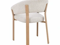 6x design eetkamerstoelen naturel - afbeelding 4 van  6