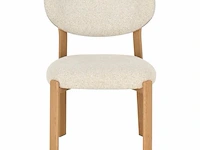 6x design eetkamerstoelen naturel - afbeelding 2 van  6