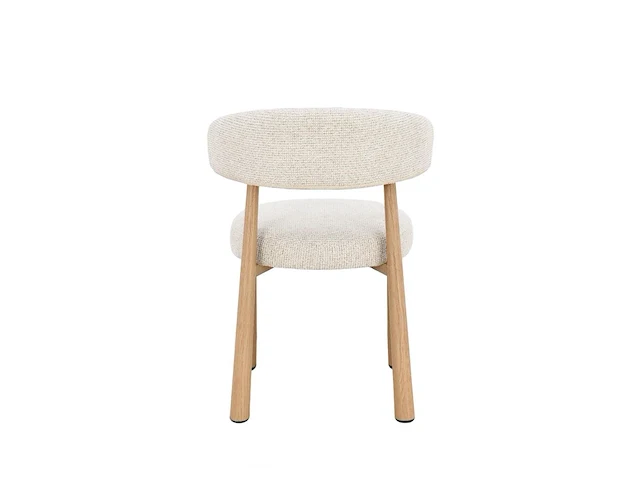6x design eetkamerstoelen naturel - afbeelding 4 van  5