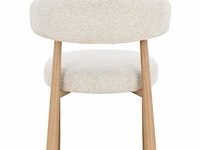 6x design eetkamerstoelen naturel - afbeelding 4 van  5